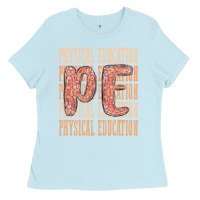 Baby Blue physical education Ladies Tee - MaliasSmallBusiness