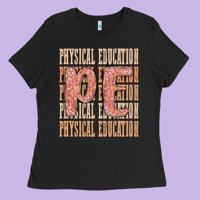 Physical Education Ladies Tee Designed By Maliassmallbusiness