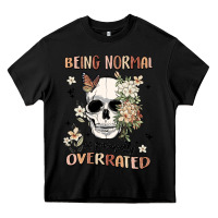 Black being normal is painfully overrated Heavy Core Tee - MaliasSmallBusiness