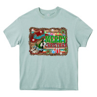 Arona merry christmas western boots Heavy Core Tee - AdoDesignShop