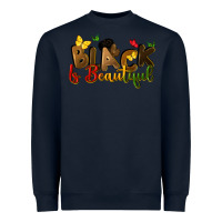 Navy black is beautiful Heavyweight Sweatshirt - CowGirlArtShop