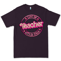 Plum come on teacher let's go teach Premium Tee - MaliasSmallBusiness