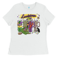 Obsessive Cup Disorder Mardi Gras Ladies Tee | Teevron