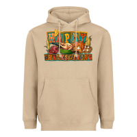 Mushroom happy thanksgiving Heavyweight Hoodie - FaDigitalArtStudio
