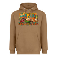 Toasted Coconut happy thanksgiving Heavyweight Hoodie - FaDigitalArtStudio