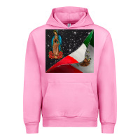 Fuchsia Pink our lady graduap Urban Hoodie - CowhideDigitalArt