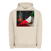 Pigment French Oak our lady graduap Urban Hoodie - CowhideDigitalArt