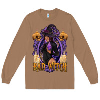 Toasted Coconut Bad Witch Black Woman Long Sleeve Tee - texasbilliewilder