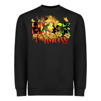 Black black princess Heavyweight Sweatshirt - CowGirlArtShop