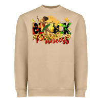 Mushroom black princess Heavyweight Sweatshirt - CowGirlArtShop