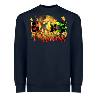 Navy black princess Heavyweight Sweatshirt - CowGirlArtShop