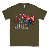 Army Green cute american girl Classic Tee - JahusDesignShop