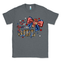 Charcoal Heather cute american girl Classic Tee - JahusDesignShop