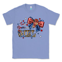 Colony Blue cute american girl Classic Tee - JahusDesignShop