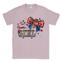 Lilac cute american girl Classic Tee - JahusDesignShop
