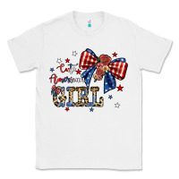 White cute american girl Classic Tee - JahusDesignShop