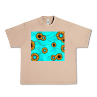 Burro turquoise gemstone sunflower Urban Heavy Tee - JahusDesignShop