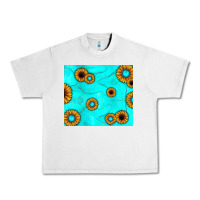 Lunar Rock turquoise gemstone sunflower Urban Heavy Tee - JahusDesignShop