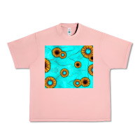Salmon turquoise gemstone sunflower Urban Heavy Tee - JahusDesignShop