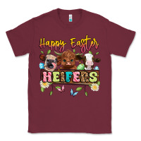 Burgundy happy easter heifers Classic Tee - Artiststas