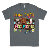 Charcoal Heather happy easter heifers Classic Tee - Artiststas