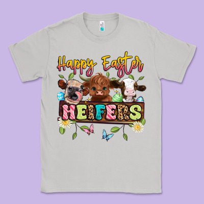Happy Easter Heifers Classic Tee Designed By Artiststas