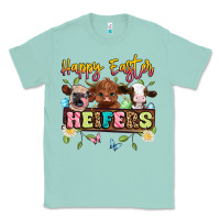 Seafoam happy easter heifers Classic Tee - Artiststas