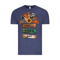Vintage Denim small town girl western windmill wooden boards Vintage Tee - Jasminsmagicworld