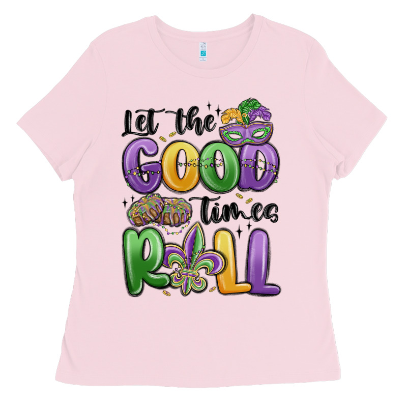 Let The Good Times Roll Ladies Tee by MaliasSmallBusiness | Teevron