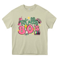 Mossy totally 80s retro vintage Heavy Core Tee - MaliasSmallBusiness