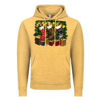 Vintage Mustard Christmas Vintage Hoodie - RanaPortraitStore