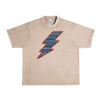 French Oak Western Orange Border Aztec Lightning Urban Heavy Tee - Bettercallsaul