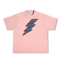 Salmon Western Orange Border Aztec Lightning Urban Heavy Tee - Bettercallsaul