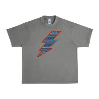 Tornado Western Orange Border Aztec Lightning Urban Heavy Tee - Bettercallsaul