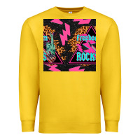 Lemon freedom rocks seamless pattern Premium Sweatshirt - BundleAndBundleShop