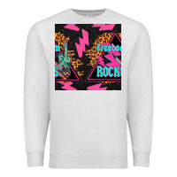 Oatmeal Heather freedom rocks seamless pattern Premium Sweatshirt - BundleAndBundleShop