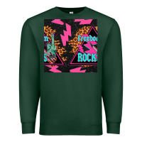 Sports Green freedom rocks seamless pattern Premium Sweatshirt - BundleAndBundleShop