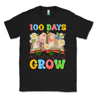 Black 100 days watching my students grow Classic Tee - Artiststas