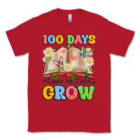 Red 100 days watching my students grow Classic Tee - Artiststas