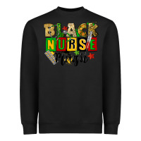 Black black nurse magic juneteenth Heavyweight Sweatshirt - CowGirlArtShop