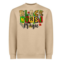 Mushroom black nurse magic juneteenth Heavyweight Sweatshirt - CowGirlArtShop