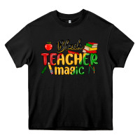 Black black teacher magic juneteenth Heavy Core Tee - MaliasSmallBusiness