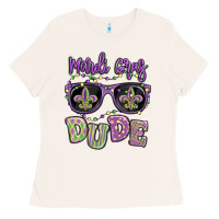 Bone mardi gras dude Ladies Tee - MaliasSmallBusiness
