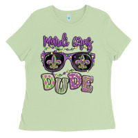 Matcha mardi gras dude Ladies Tee - MaliasSmallBusiness