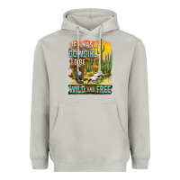 Moon Dust If Was A Cowgirl I'd Be Wild And Free Heavyweight Hoodie - FaDigitalArtStudio