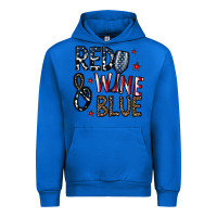 Cobalt red wine blue Urban Hoodie - CowhideDigitalArt