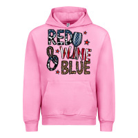 Fuchsia Pink red wine blue Urban Hoodie - CowhideDigitalArt