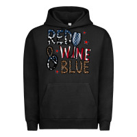 Pigment Black red wine blue Urban Hoodie - CowhideDigitalArt