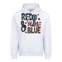 White red wine blue Urban Hoodie - CowhideDigitalArt