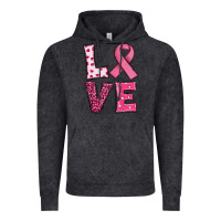 Vintage Black Western Breast Cancer Love Vintage Hoodie - RanaPortraitStore